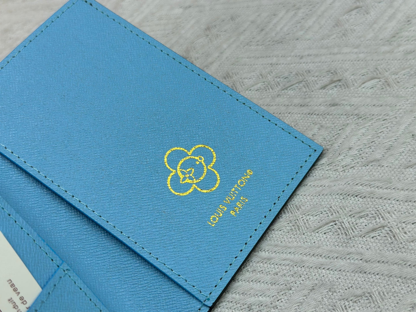 Snow Show Monogram Passport Cover