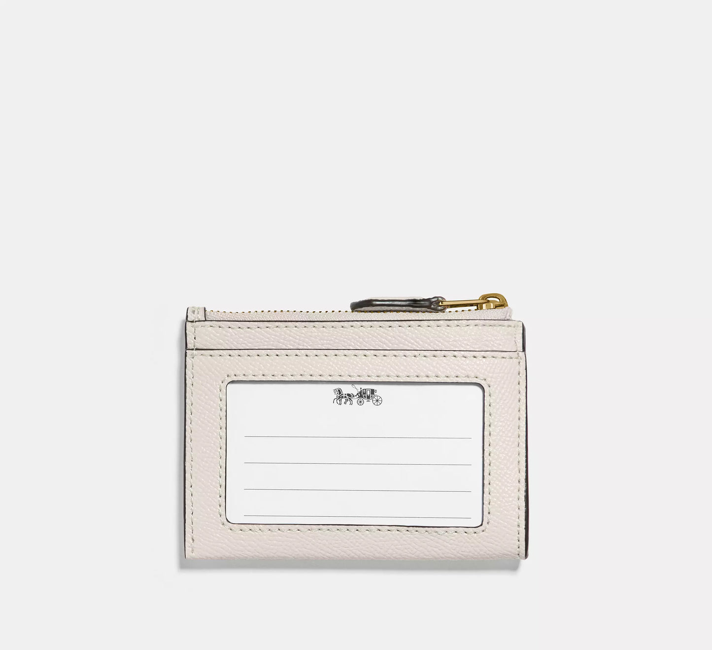 Mini Skinny ID Case – Authentic Crossgrain Leather & Signature Canvas