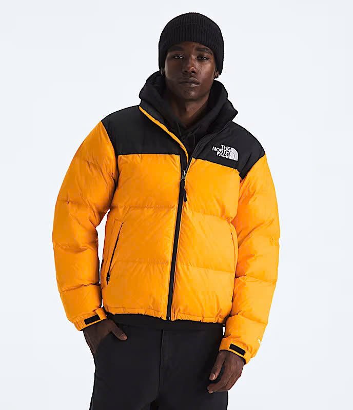 1996 Retro Nuptse Jacket - Warm Down Puffer Coat UK - Bloom