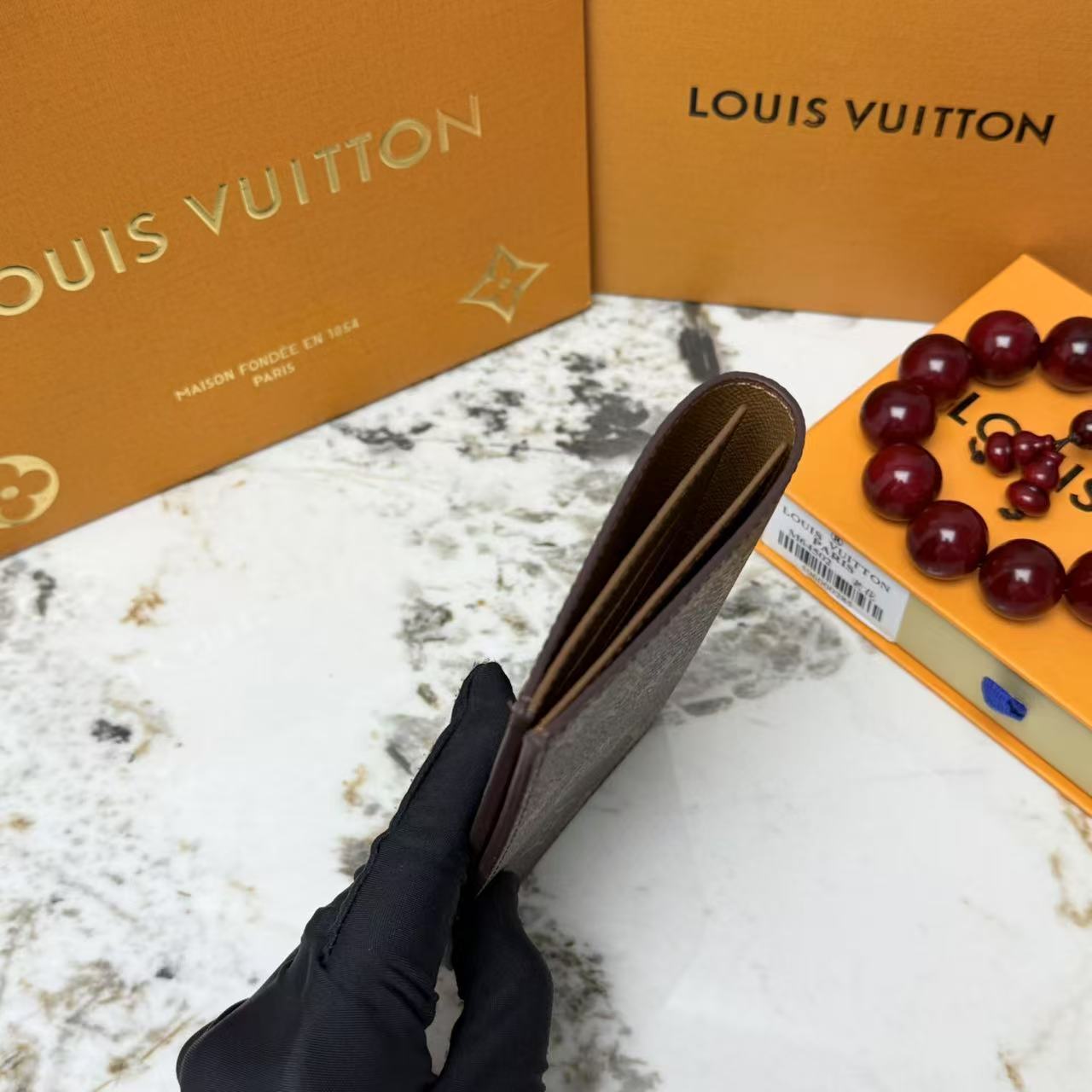 Monogram Coated Canvas Passport Cover