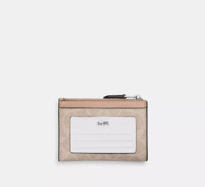Mini Skinny ID Case – Authentic Crossgrain Leather & Signature Canvas