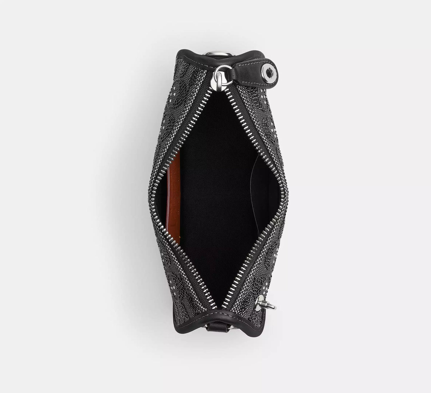 Swinger Bag 20 With Chain In Crystal Signature Jacquard