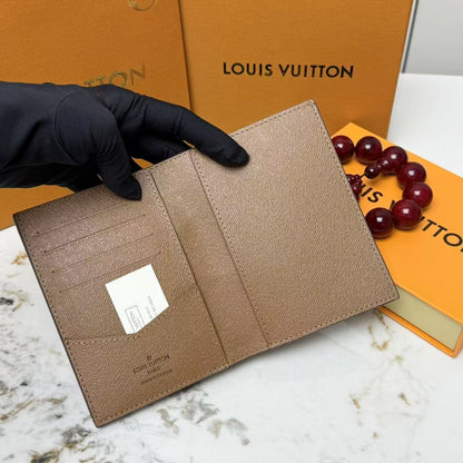 Monogram Coated Canvas Passport Cover