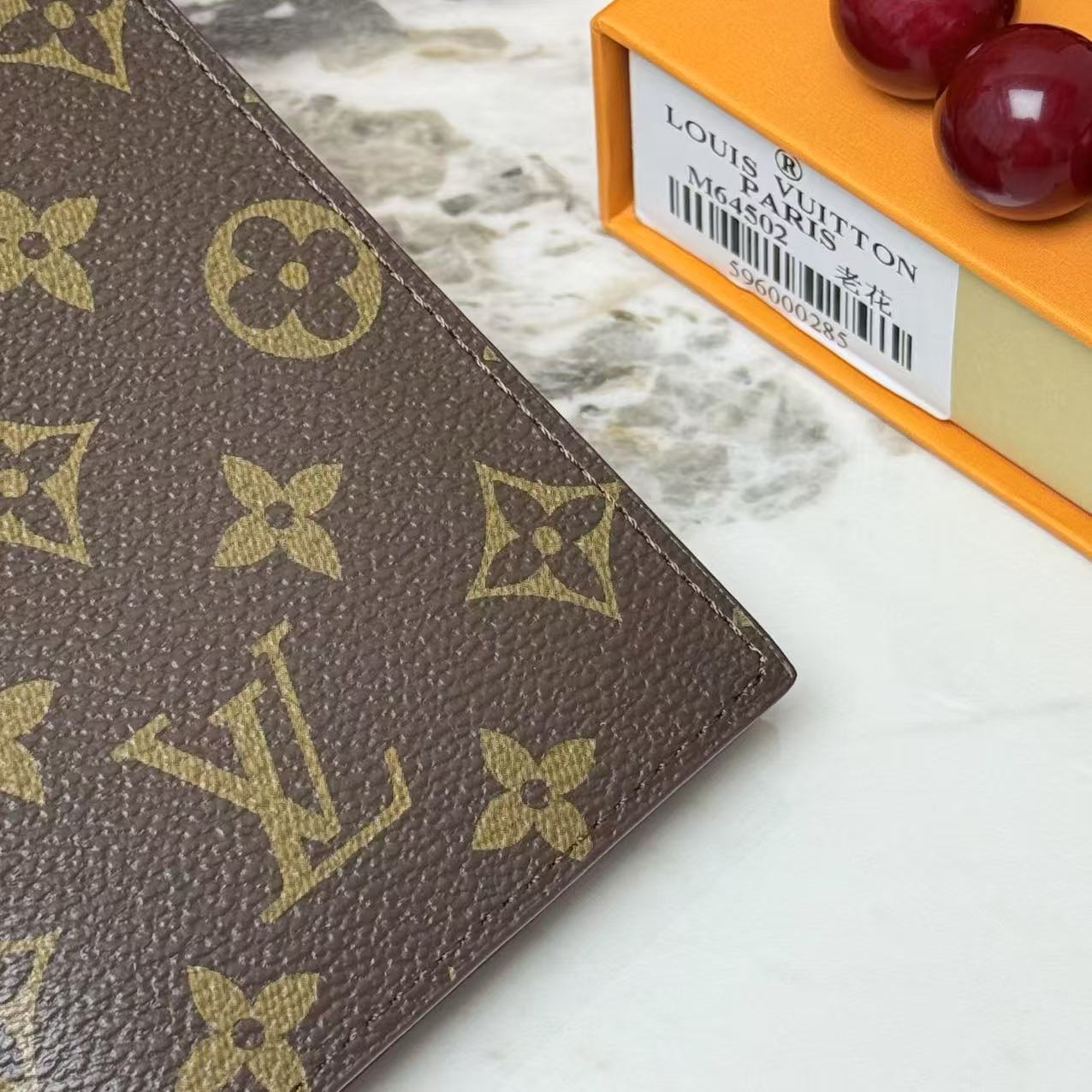 Monogram Coated Canvas Passport Cover