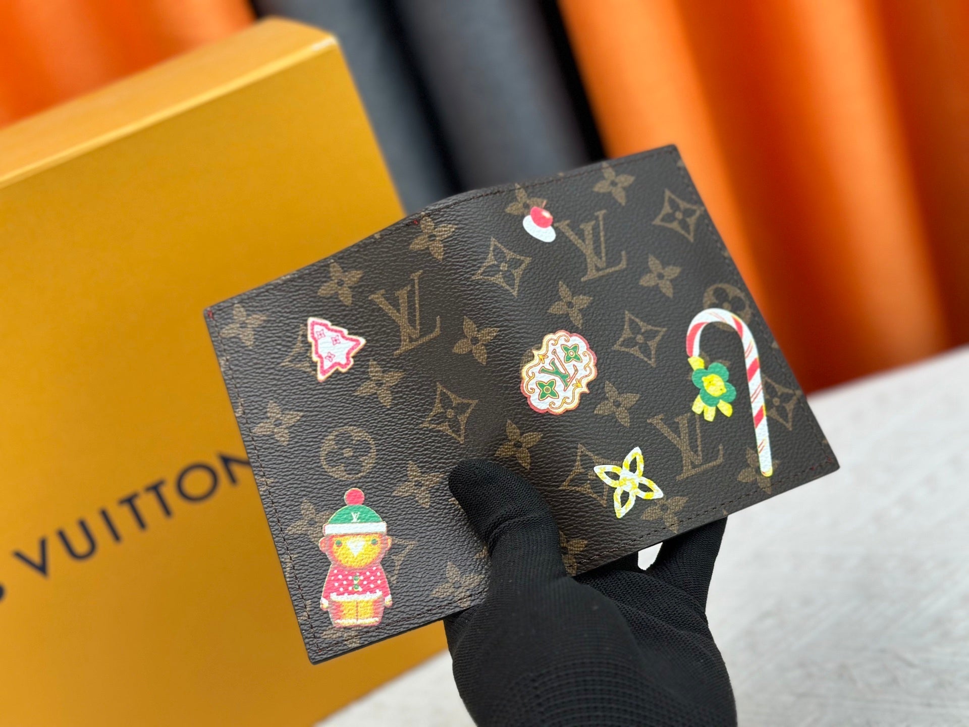 Candy Factory Monogram Passport Cover - Bloom