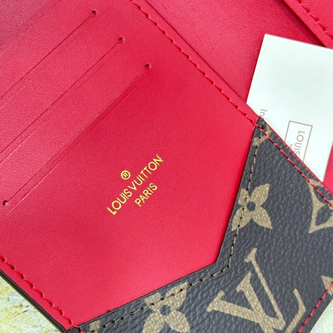 Color Pop Monogram Passport Cover - Bloom