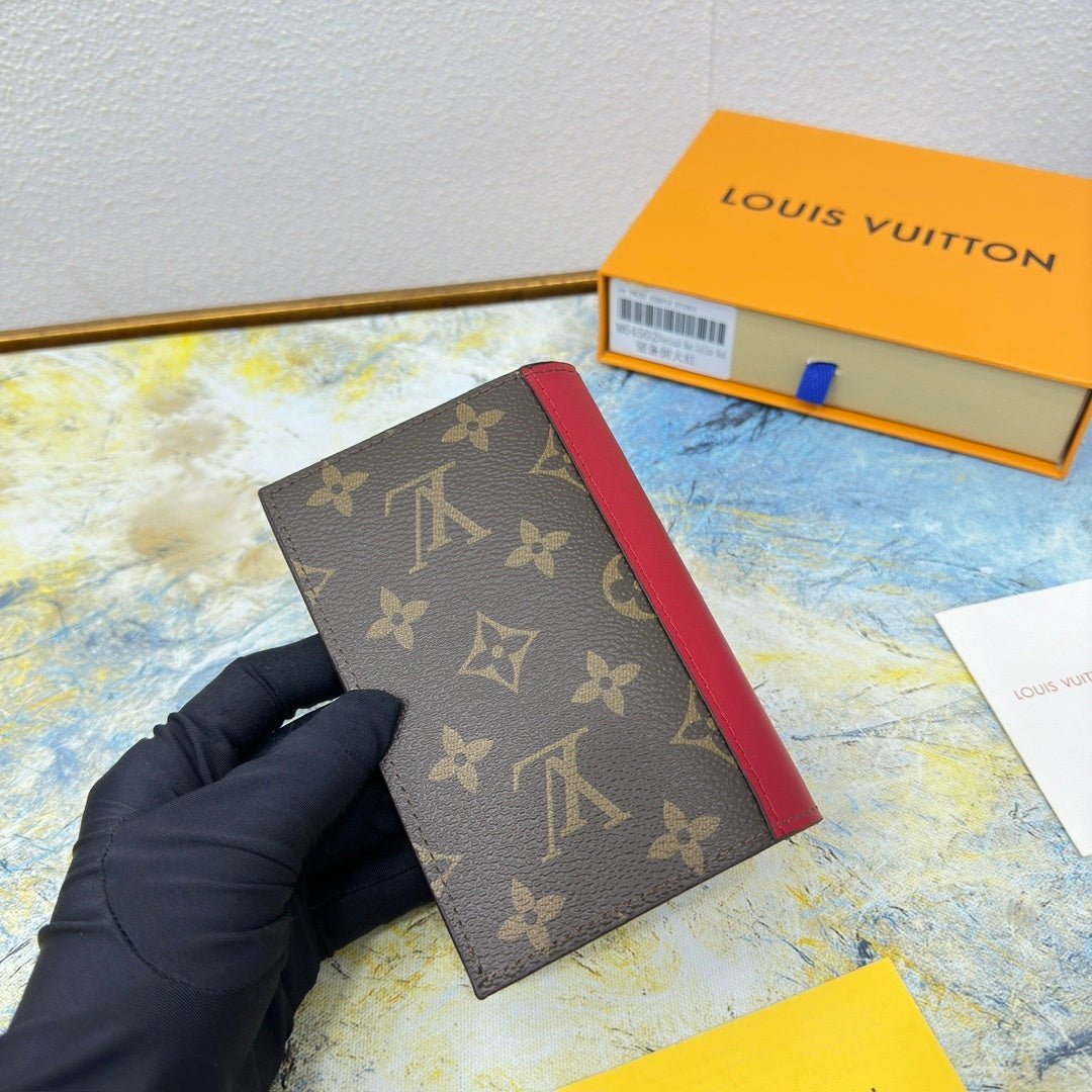 Color Pop Monogram Passport Cover - Bloom