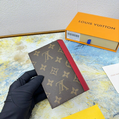 Color Pop Monogram Passport Cover - Bloom