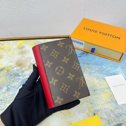 Color Pop Monogram Passport Cover - Bloom