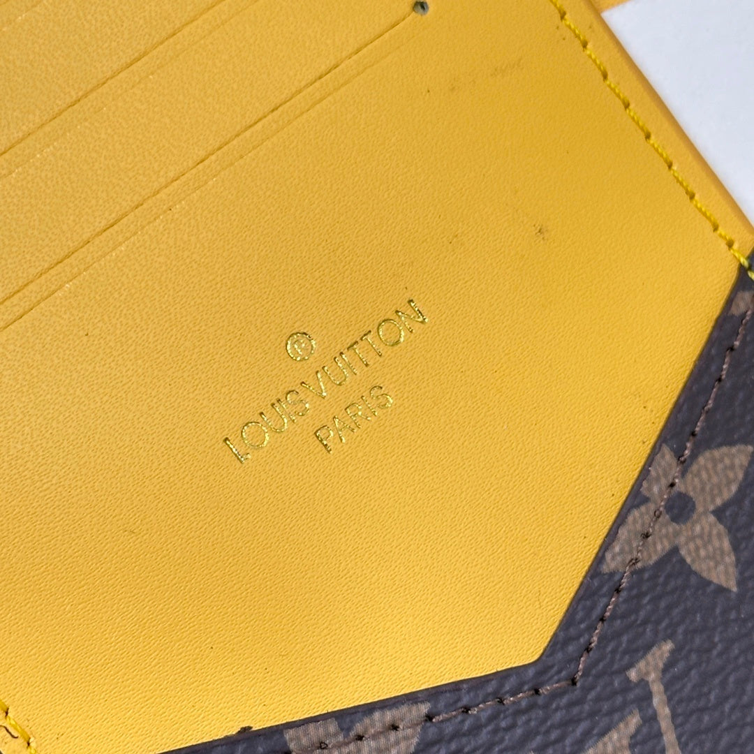 Color Pop Monogram Passport Cover