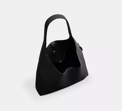 Fashion Women Press Locks Backpacks Satchels - Bloom