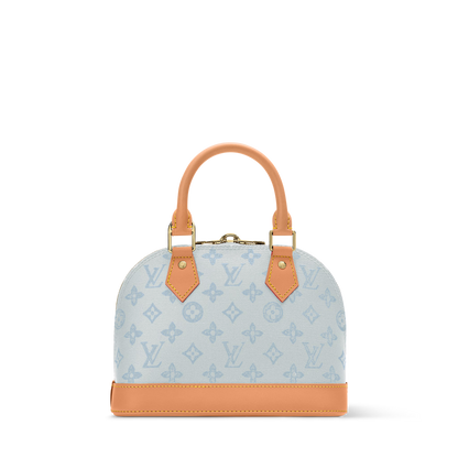 Alma BB In Monogram Origine Canvas — Bleu Courrier