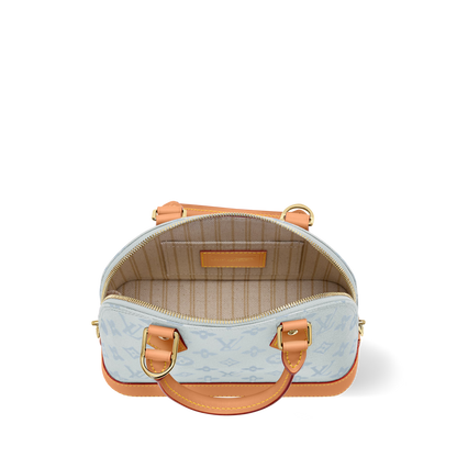 Alma BB In Monogram Origine Canvas — Bleu Courrier