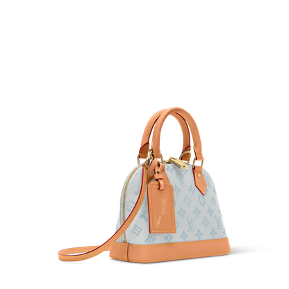 Alma BB In Monogram Origine Canvas — Bleu Courrier
