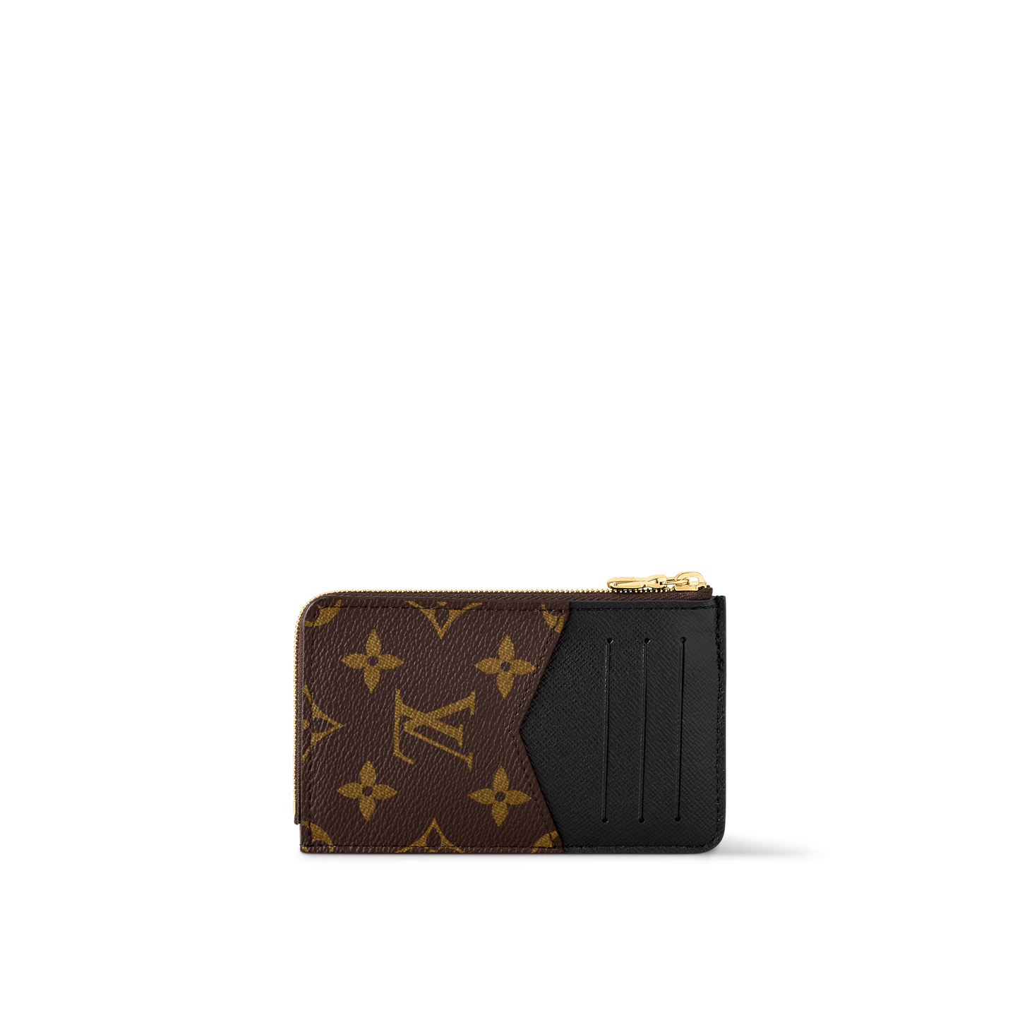 Recto Verso Card Holder - Monogram Canvas Style - Compact Wallet & Coin Purse