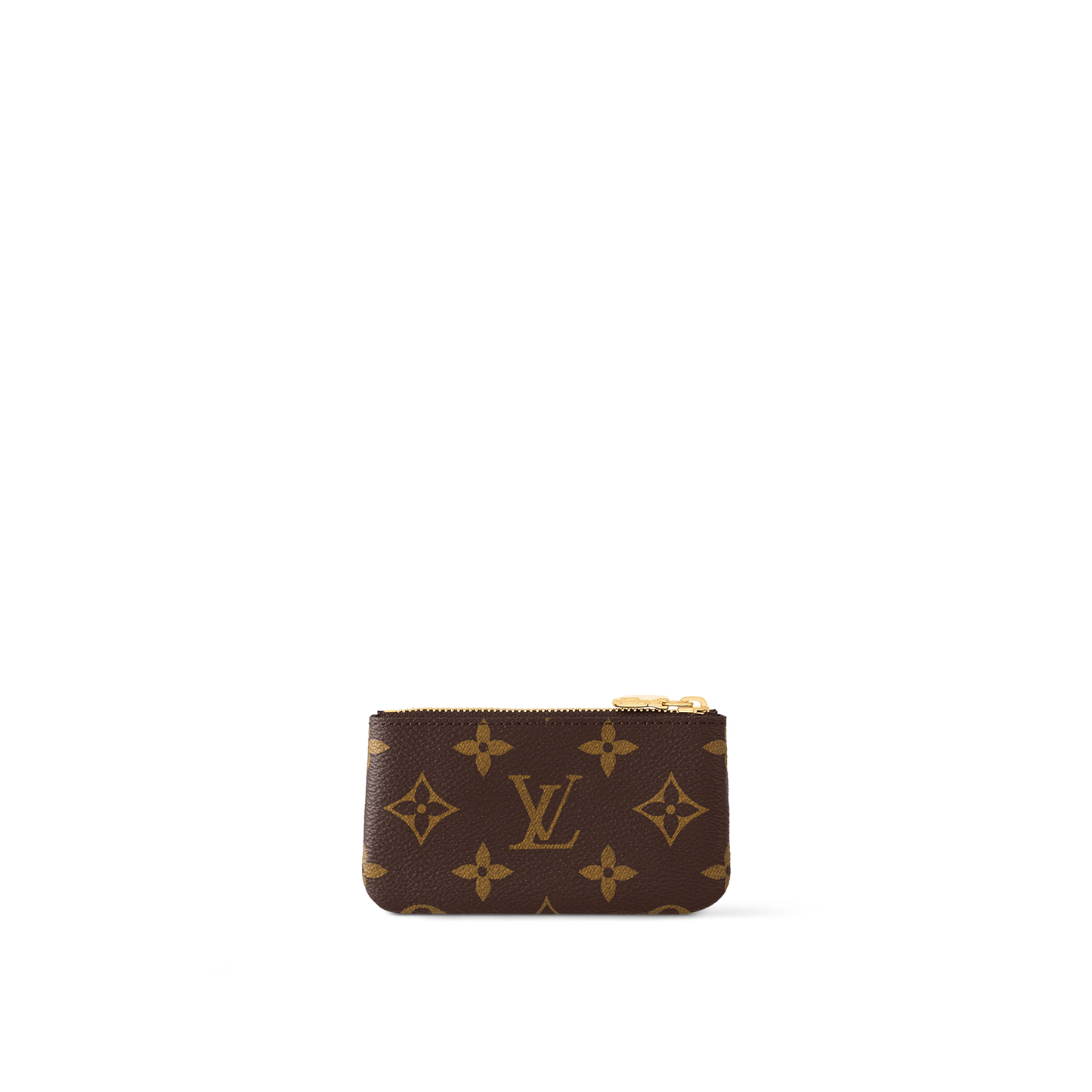 Monogram Key Pouch Wallet with Chain - Multi-Use Coin Purse