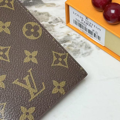 Monogram Coated Canvas Passport Cover - Bloom