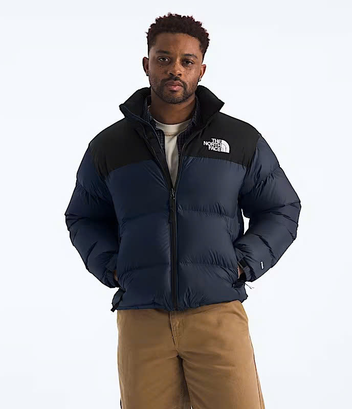 The North Face 1996 Retro Nuptse Jacket – Navy – Men’s Waterproof Puffer Coat UK